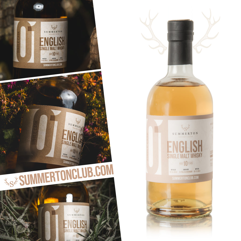 Single Cask 01: 10 Year Old English Single Malt Whisky