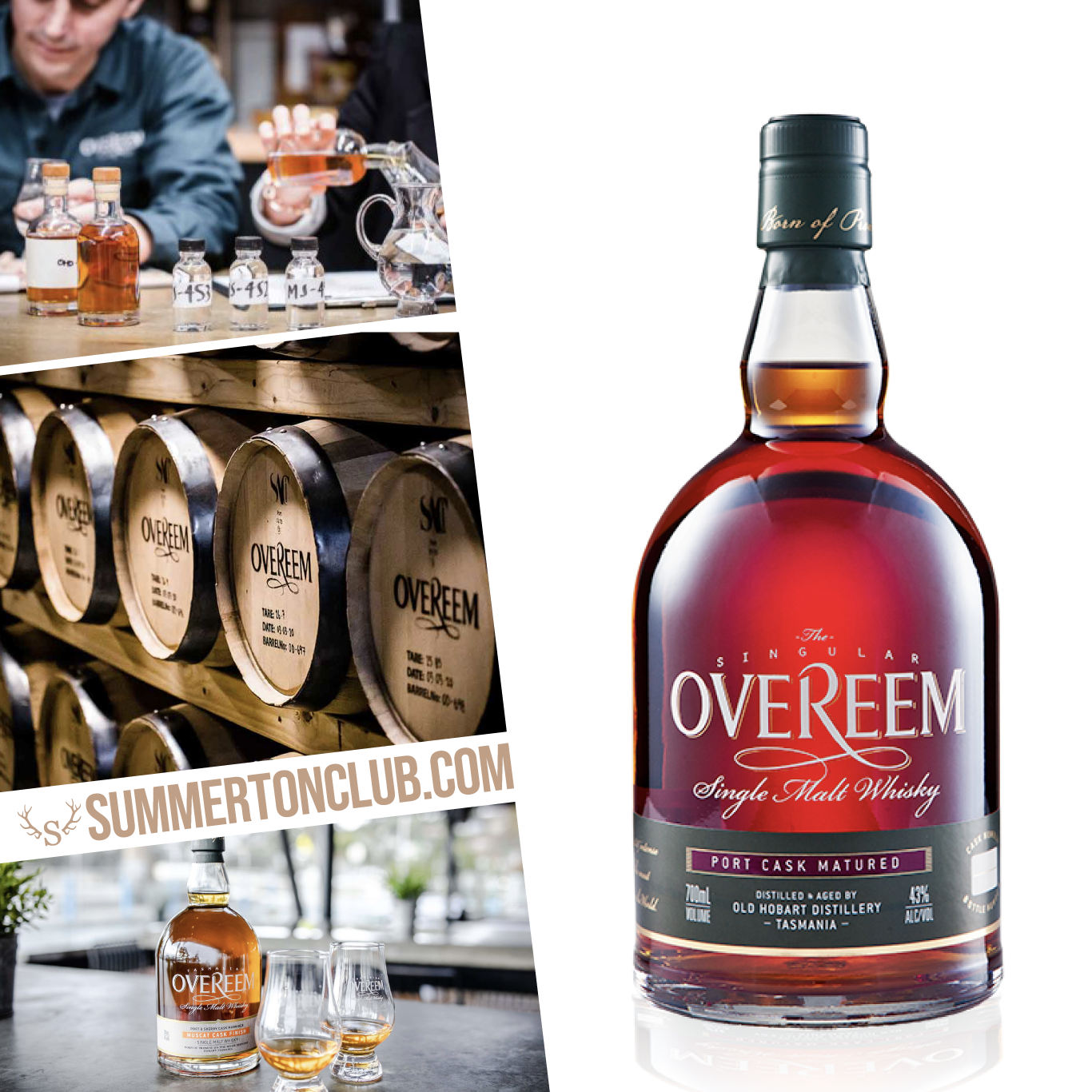 Overeem Port Cask Matured Single Malt Whisky