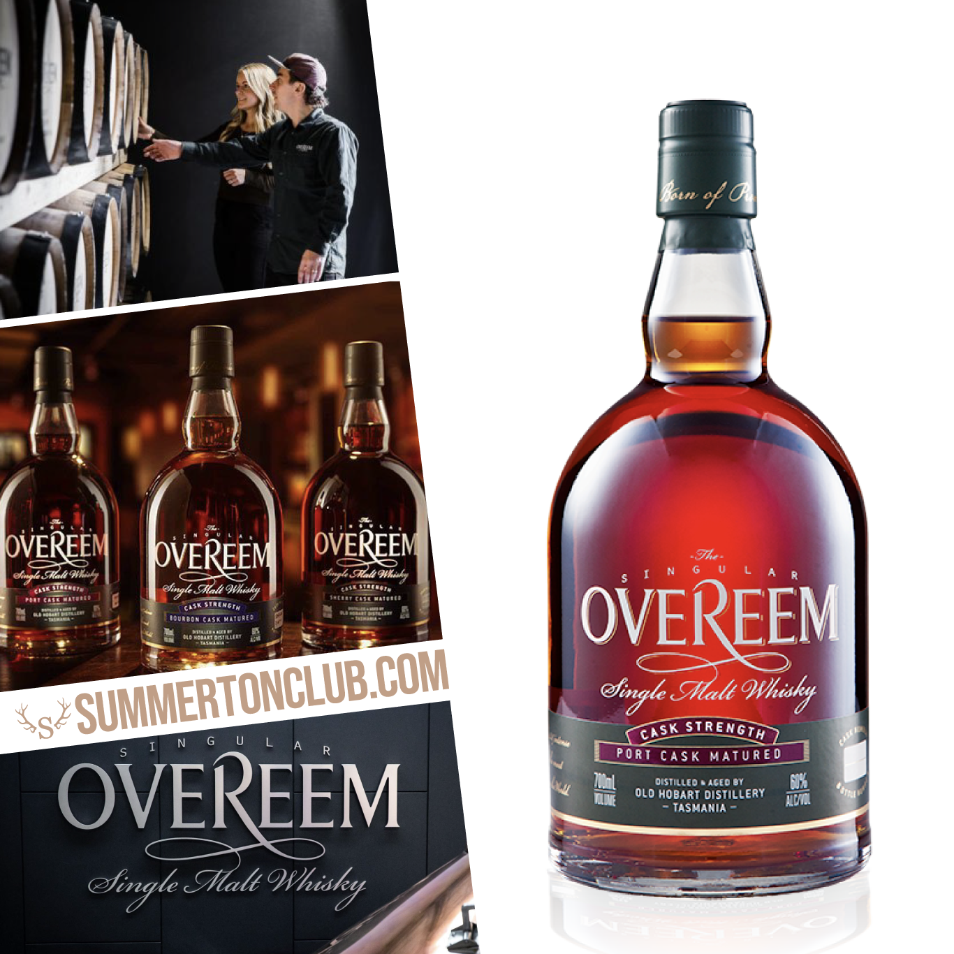 Overeem Port Cask Matured Single Malt Whisky Cask Strength