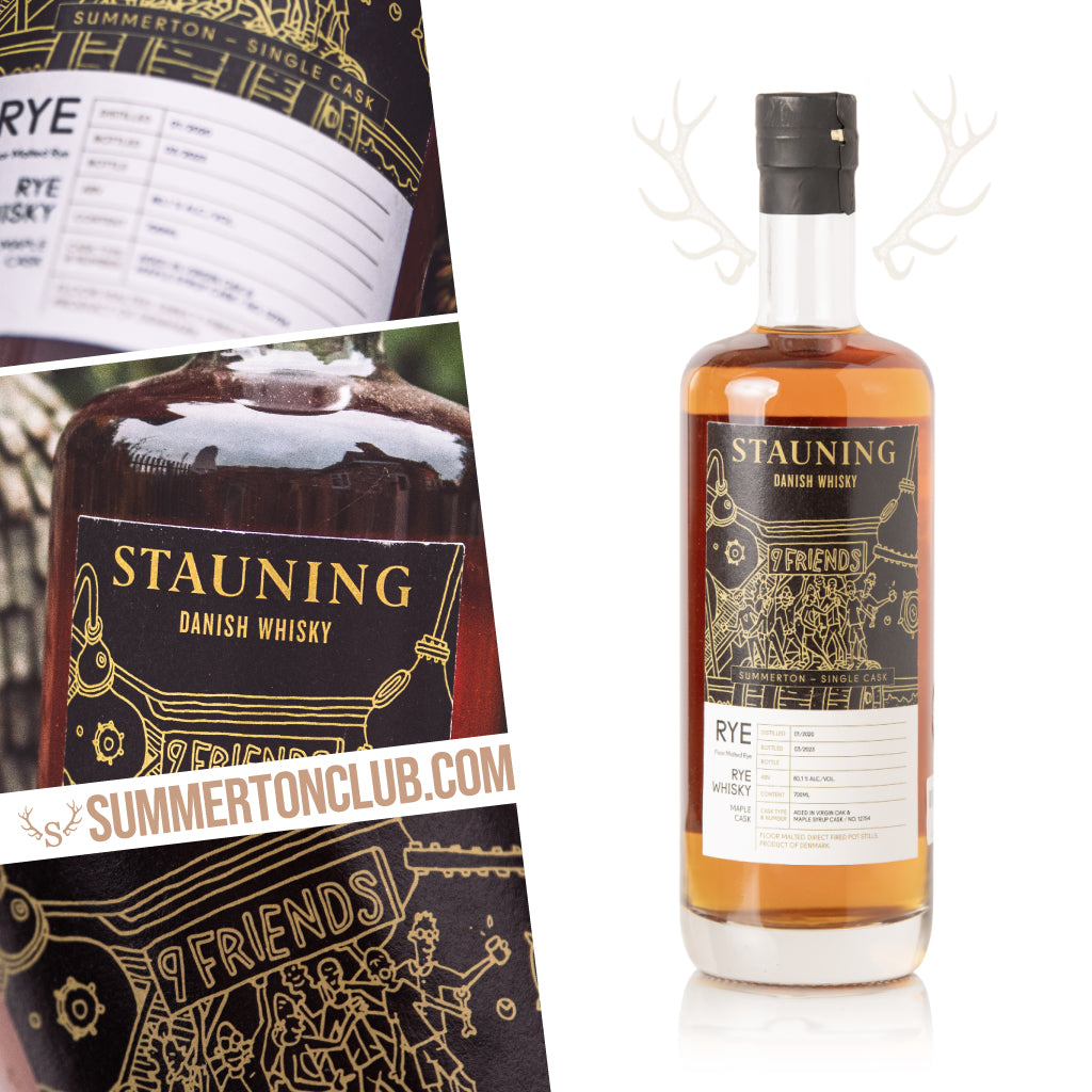 Stauning Single Maple Syrup Cask Rye Whisky